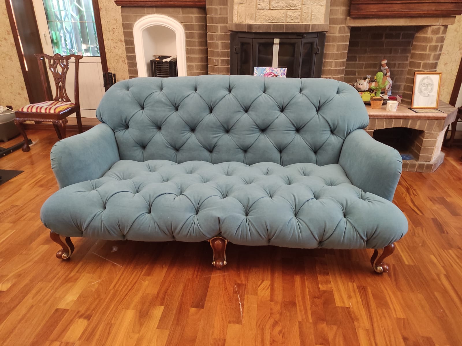 Обивка дивана. Шарыпово